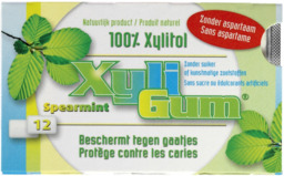 Kauwgom Spearmint Xyligum 15 gram