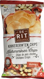 Kikkererwtenchips paprika De Rit 75 gram BIO Kikkererwtenchips paprika De Rit 75 gram BIO