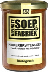 Kikkererwtensoep KleinsteSoepFabriek 400ml BIO