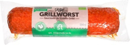 Kipgrillworst van haantjes St. Hendrick 180 gram BIO Kipgrillworst van haantjes St. Hendrick 180 gram BIO