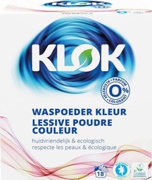 Klok Eco waspoeder kleur 1,2 kg