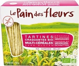 crackers meergranen Le Pain des Fleurs 150 gram BIO crackers meergranen Le Pain des Fleurs 150 gram BIO