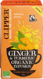 Kruidenthee gember kurkuma Clipper 20x1.8g