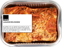 Lasagne bolognese Marqt 450 gram (op bestelling) BIO