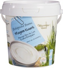 Magere kwark Weerribben Zuivel 800 gram  BIO Magere kwark Weerribben Zuivel 800 gram  BIO