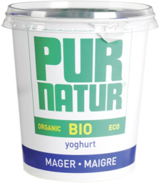 Magere standyoghurt Pur Natur 750 gram (op bestelling) BIO