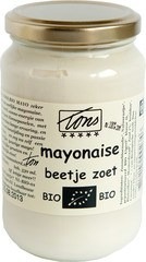 Mayonaise beetje zoet Tons Mosterd 330 ml BIO