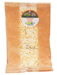 Milde geraspte kaas Bastiaansen 150 gram BIO Milde geraspte kaas Bastiaansen 150 gram BIO