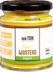 Mosterd fijn Tons Mosterd 170 gram BIO