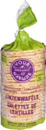 Ongezouten linzenwafels Your Organic Nature 100 gram BIO Ongezouten linzenwafels Your Organic Nature 100 gram BIO