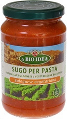 Pastasaus Bolognese Vegetarisch La Bio Idea BIO