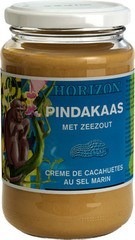 Pindakaas met zeezout Horizon 350 gram BIO Pindakaas met zeezout Horizon 350 gram BIO