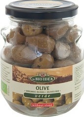 Pitloze groene olijven La Bio Idea 180 gram