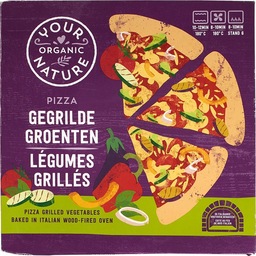 Pizza gegrilde groenten Your Organic Nature BIO