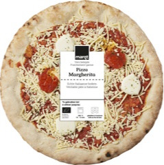 Pizza margherita Marqt 354 gram Nieuw BIO (op bestelling)