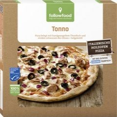 Pizza Tonno followfood 300 gram BIO