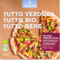 Pizza verdura followfood 339 gram