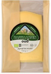 Plakken oude kaas Bastiaansen 150 gram BIO Plakken oude kaas Bastiaansen 150 gram BIO