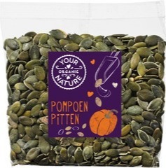 Pompoenpitten Your Organic Nature 200 gram BIO Pompoenpitten Your Organic Nature 200 gram BIO