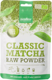 RAW classic matcha poeder Purasana 75 gram BIO