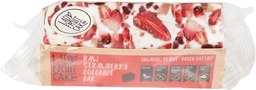 Raw strawberry/ coconut bar LadyFruitCake 70 gram BIO