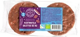 Rijstwafels melkchocolade Your Organic Nature 100 gram BIO Rijstwafels melkchocolade Your Organic Nature 100 gram BIO