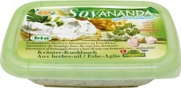 Roomkaas kruiden-knoflook Soyananda 140 gram BIO