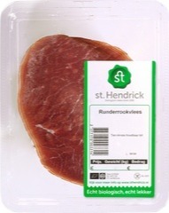 Runderrookvlees St. Hendrick 100 gram (op bestelling) BIO