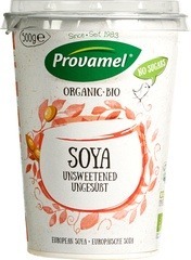Sojayoghurt ongezoet Provamel 500 gram Sojayoghurt ongezoet Provamel 500 gram