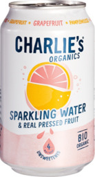 Sparkling water grapefruit Charlie's 330 ml BIO Sparkling water grapefruit Charlie's 330 ml BIO