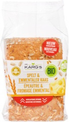 Spelt-kaas crackers Dr. Karg's 200 gram