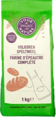 Speltmeel volkoren Your organic Nature 1kg BIO