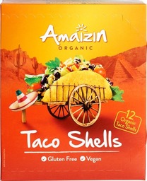 Taco schelpen 12 st Amaizin
