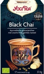 Thee Black chai, Yogi Tea 17 builtje BIO Thee Black chai, Yogi Tea 17 builtje BIO
