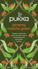 Thee Ginseng matcha green, Pukka 20 builtje BIO