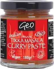 Tikka masala curry paste Geo Organics 180 gram