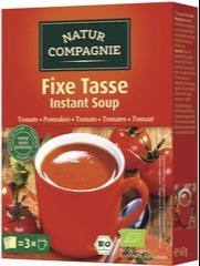 Tomatensoep 1-kops instant Natur Compagnie 60 gram BIO