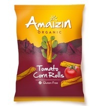 Amaizin Organic Tomato corn rolls 