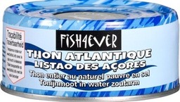 Tonijnmoot in water zoutarm Fish 4 Ever 160 gram BIO Tonijnmoot in water zoutarm Fish 4 Ever 160 gram BIO