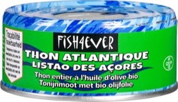 Tonijnmoot met olijfolie Fish 4 Ever 160 gram BIO