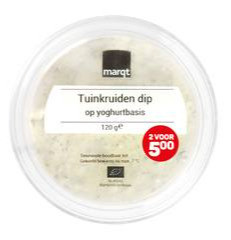 Tuinkruidendip op yoghurtbasis Marqt BIO Tuinkruidendip op yoghurtbasis Marqt BIO