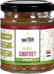 Uienchutney van TON 190 gram BIO Uienchutney van TON 190 gram BIO
