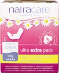 Ultra extra pads long Natracare 8 st