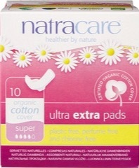 Ultra extra pads super Natracare 10 st