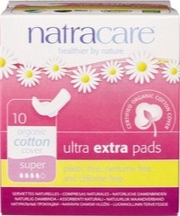 Ultra extra pads super Natracare 10 st BIO
