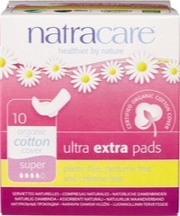 Ultra extra pads super Natracare 10 st BIO Ultra extra pads super Natracare 10 st BIO