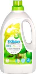 Vloeibaar wasmiddel kleur Sodasan 1.5 l limoen BIO Vloeibaar wasmiddel kleur Sodasan 1.5 l limoen BIO