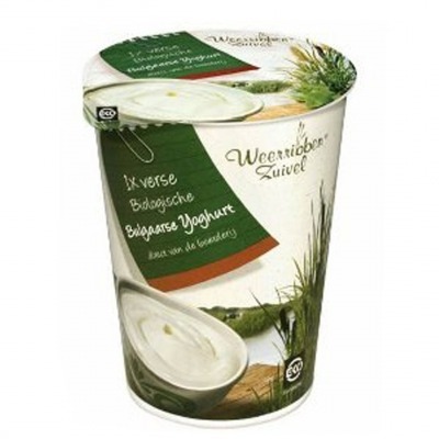 Weerribben Bulgaarse Yoghurt 500 Ml BIO - Biowinkel Hart Voor Aarde NL ...