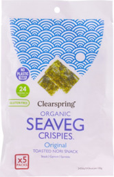 Zeewier snack Clearspring Original BIO 5-pack