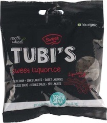 Zoete drop tubi's TerraSana 100 gram BIO Zoete drop tubi's TerraSana 100 gram BIO
